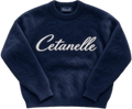 NAVY MOHAIR